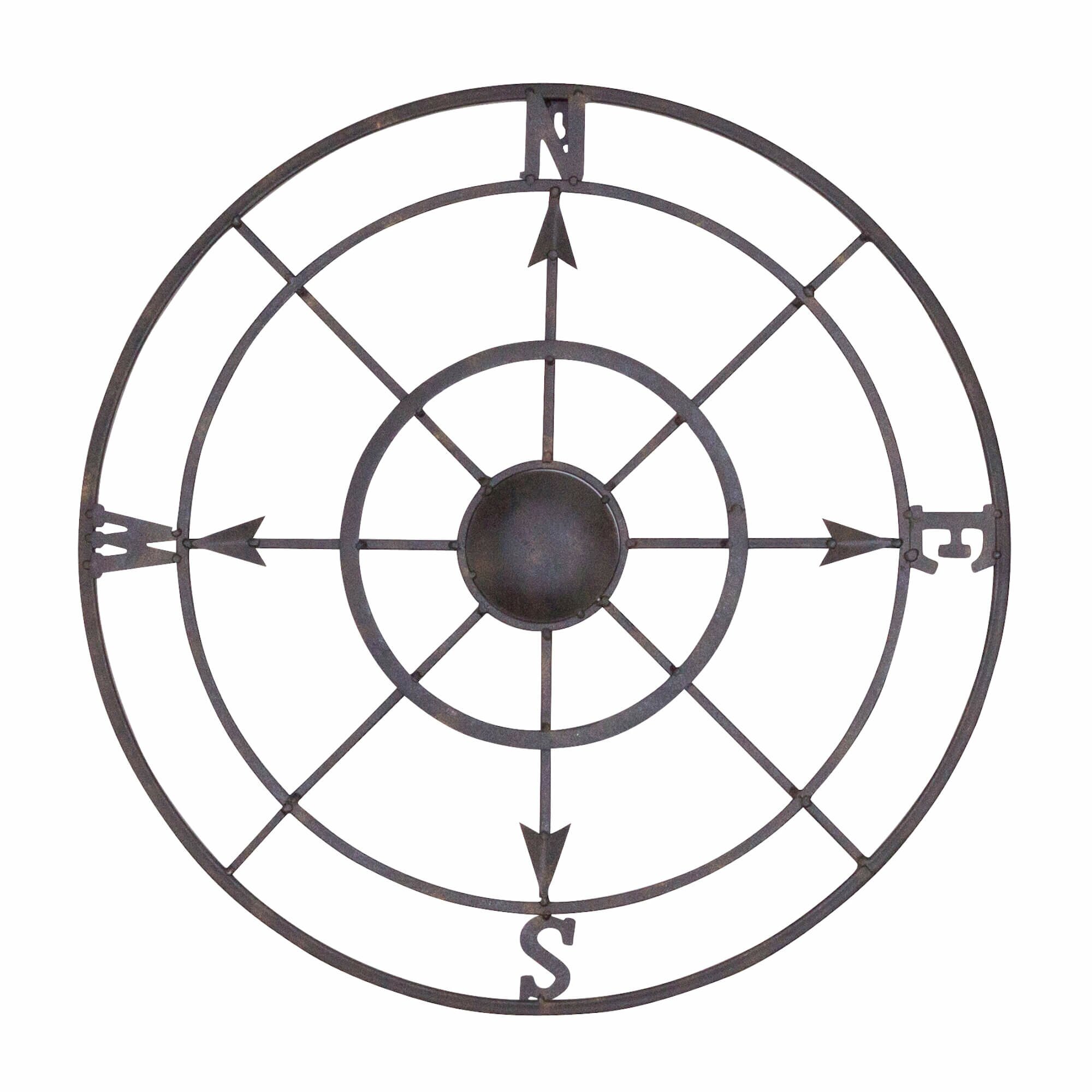 Bayaccents Nautical Metal Compass Rose Wall Décor And Reviews Wayfair 2703